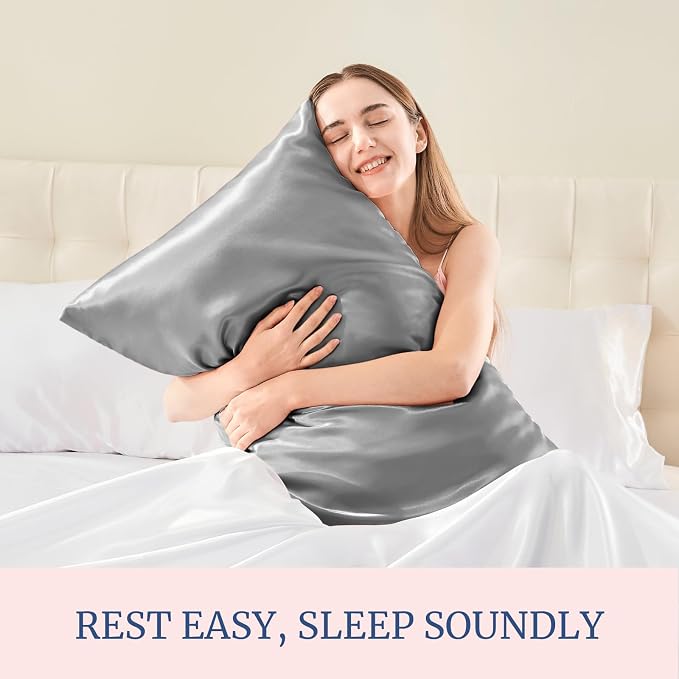 BEDELITE Satin Pillowcase for Hair and Skin, Super Soft Similar to Silk Pillow - Image 5