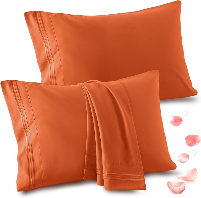 Vonty 2 Pack Standard Pillow Cases by CreateCozyLife