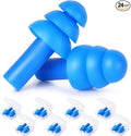 24 Pair Blue Ear Plugs by AIOMOB