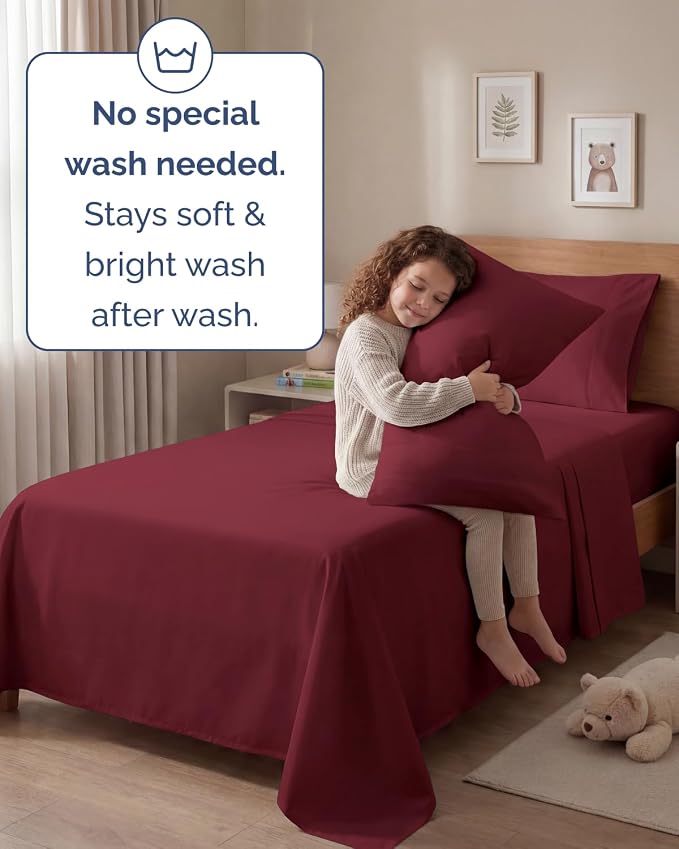 Twin 4 Piece Sheet Set - Image 6