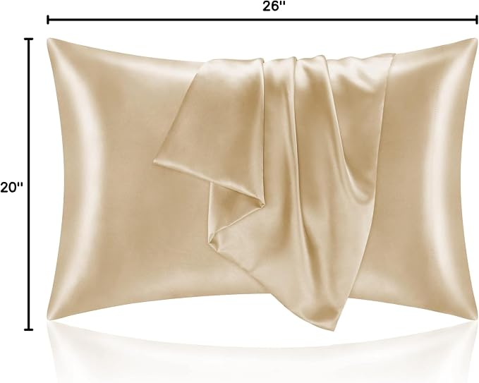 BEDELITE Satin Pillowcase for Hair and Skin, Super Soft and Cooling Similar to - Image 9