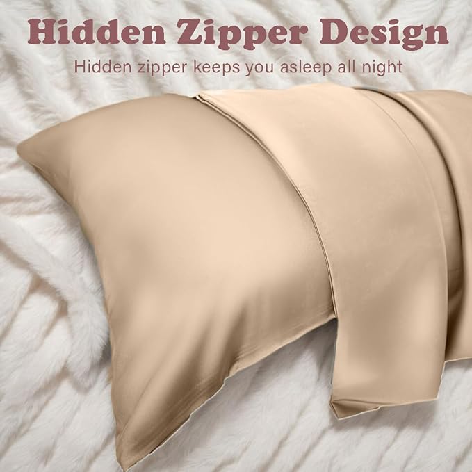 Mulberry Silk Pillowcase for Hair and Skin Queen Size 20"X 30" - Image 4