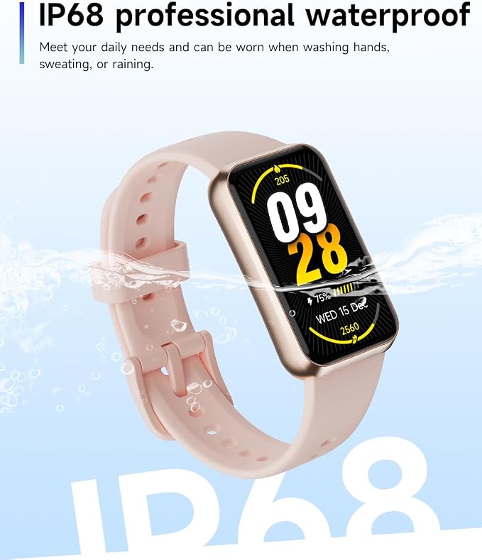 Fitness Trackers, Blood Oxygen Heart Rate Sleep Monitor, 1.47‘’ OLED Display - Image 8