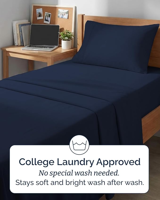 Twin XL Size 3 Piece Sheet Set - Image 6
