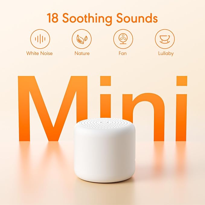 White Noise Sound Machine, Portable White Noise Machine - Image 2