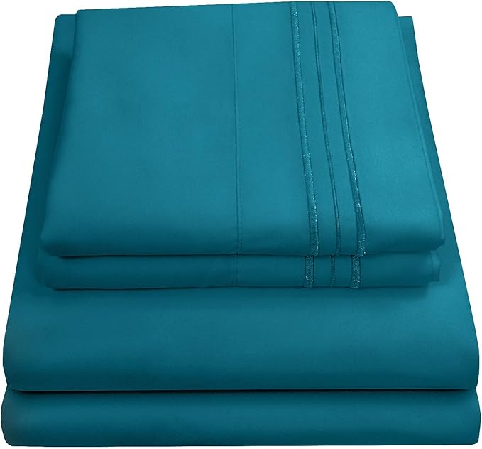 Queen Size Bed Sheets by SweetHomeCollection