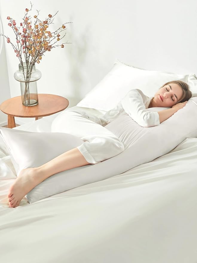 THXSILK 100% Pure Mulberry Silk Body Pillowcase - Image 3
