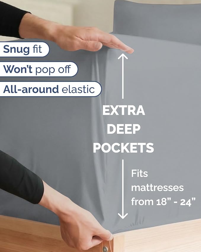 Extra Deep Twin XL Sheet Set - Image 3