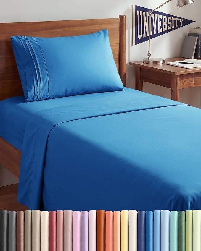Twin XL Size 3 Piece Sheet Set by CGKUnlimited