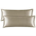 BEDELITE Satin Body Pillow Cover 2 Pack, Super Soft and Cooling Body Pillow by BEDELITE
