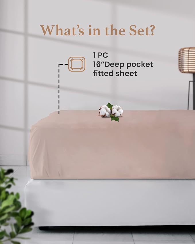 Good Sleep Bedding XL Twin Fitted Sheets Only - Image 3
