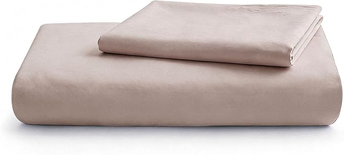 LOVQUE Linen Light Grey Duvet Cover Twin Size, 100% Washed Cotton Linen Like - Image 7