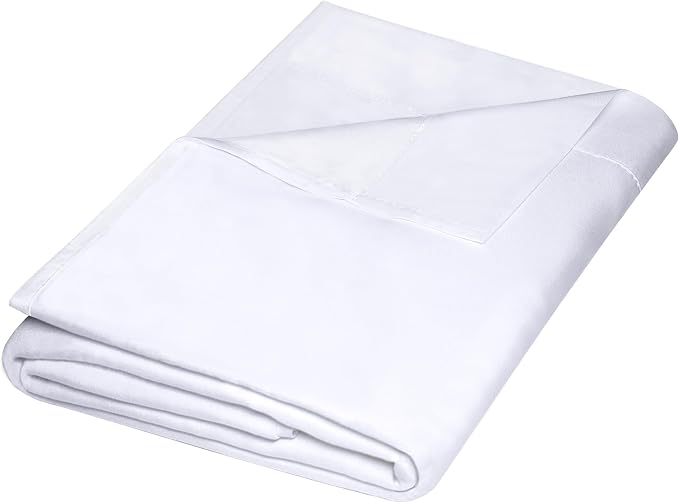 ZPECC King Flat Sheet Only 1 Pack, Durable White Top Bed Sheets Hypoallergenic by ZPECC-ABrandThatHasBeenFocusedOnBabyProductsFor18Years