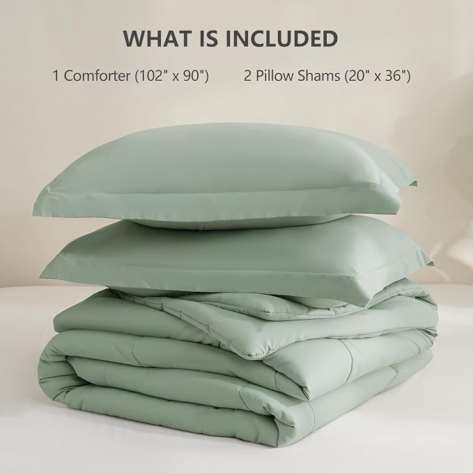 CozyLux King Size Comforter Set - Image 6