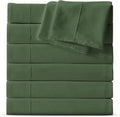 Maple&Stone Twin Flat Sheet 6 Pack, Premium Soft & Breathable, Brushed by MapleStone