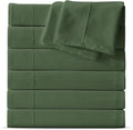 Maple&Stone Queen Flat Sheet 6 Pack, Premium Soft & Breathable, Brushed by MapleStone