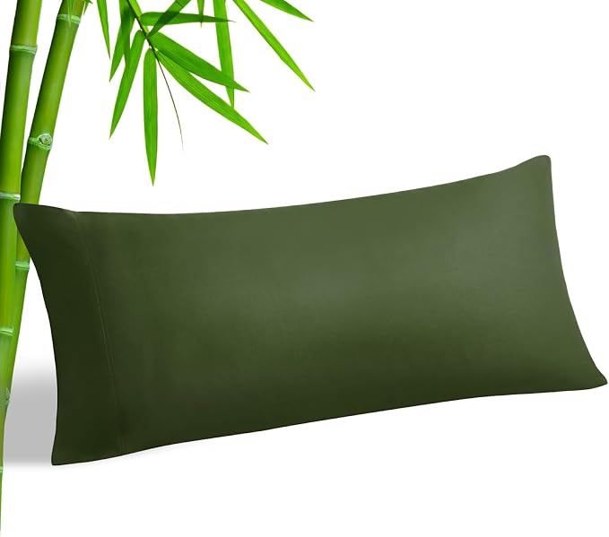 BEDELITE Body Pillow Cover, Rayon Made from Bamboo, Cooling Body Pillow by BEDELITE