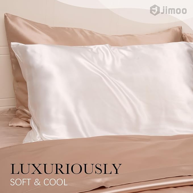 J JIMOO 100% Mulberry Silk Pillowcase - Image 6