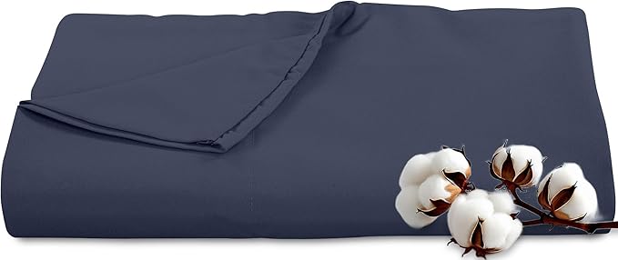 Royale Linens 300 Thread Count 100% Long Staple Combed Cotton Flat Sheet by ROYALELINENS