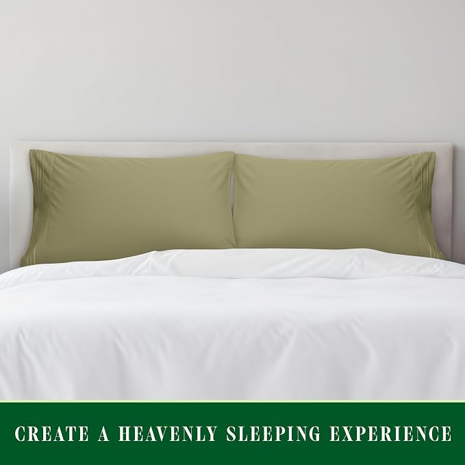 Elegant Comfort Luxury Ultra-Soft 2-Piece Pillowcase Set - Image 3
