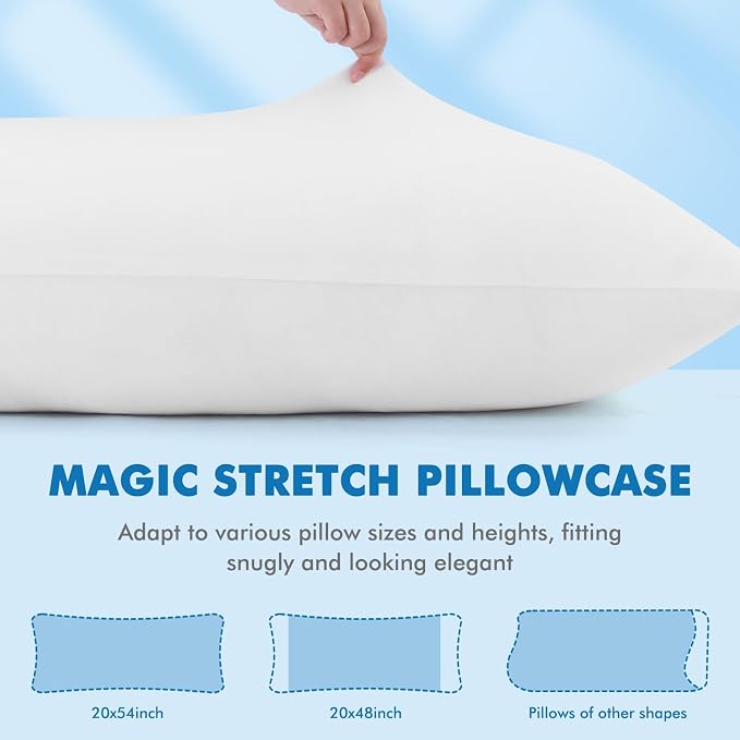 Avolare Cooling Body Pillow Cases 1 Pack, Arc-Chill 3.0 Cooling Body Pillow - Image 4