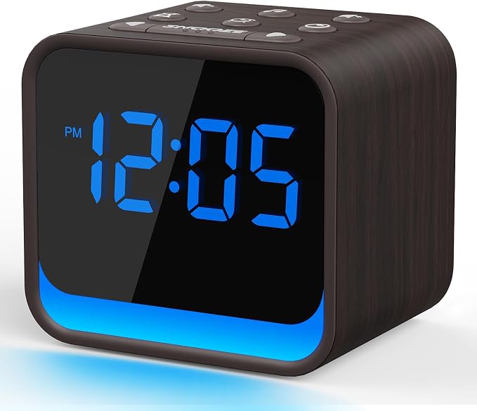 Housbay Wooden Sound Machine Alarm Clock by HOUSBAY
