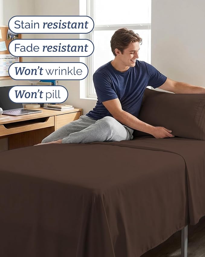 Twin XL Size 3 Piece Sheet Set - Image 5