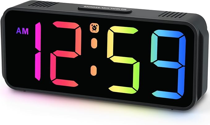 Peakeep Small Tiny Digital Alarm Clock Plug in by PEAKEEP