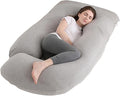 Jcickt Pregnancy Pillow J-Shaped Full Body Pillow, 59 inch Cool Fabric Easy to by Jcickt