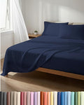 Lightweight 4 Piece Bed Sheet Set King Size by CGKUnlimited