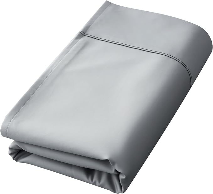 Cotton Flat Sheets Only, 600 TC 100% Cotton Flat Sheet Top Sheet Only, Cal King by ShunjieHome