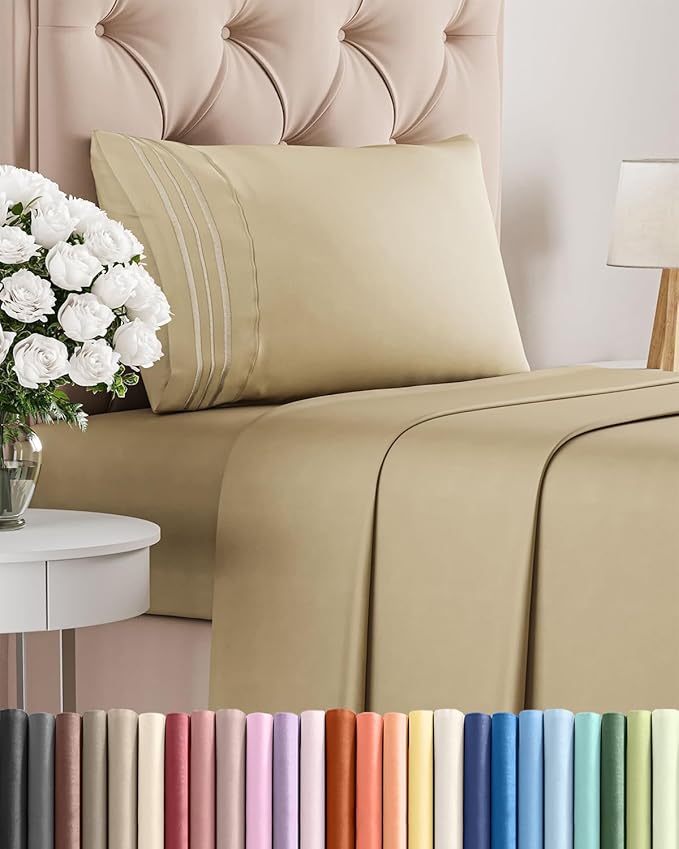 Twin Size 3 Piece Sheet Set by CGKUnlimited