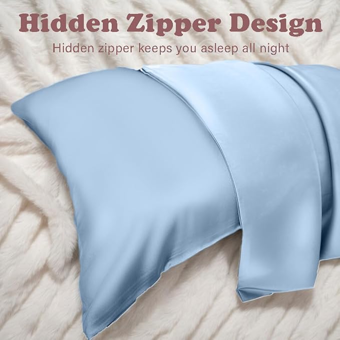Mulberry Silk Pillowcase for Hair and Skin Queen Size 20"X 30" - Image 6