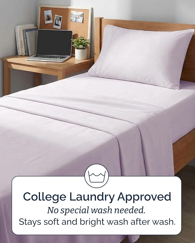 Twin XL Size 3 Piece Sheet Set - Image 6