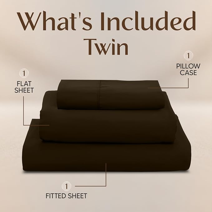 Utopia Bedding Twin Sheet Set – 3 Piece Bed Sheets - Image 3