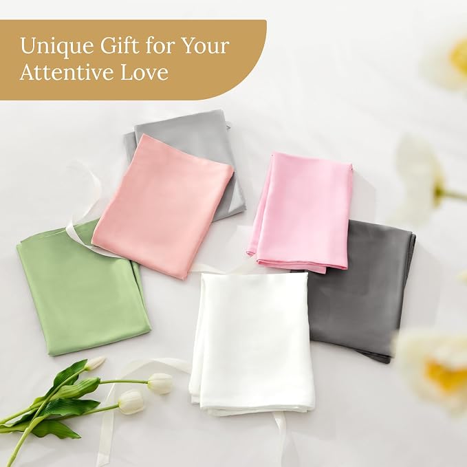 INFIIXSO Mulberry Silk Pillow Case King Size, Silk Pillowcase - Image 6