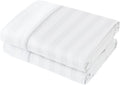 Flat Sheet Only 2 Pack, Twin Size 400 Thread Count 100% Egyptian Cotton Flat by ShunjieHome