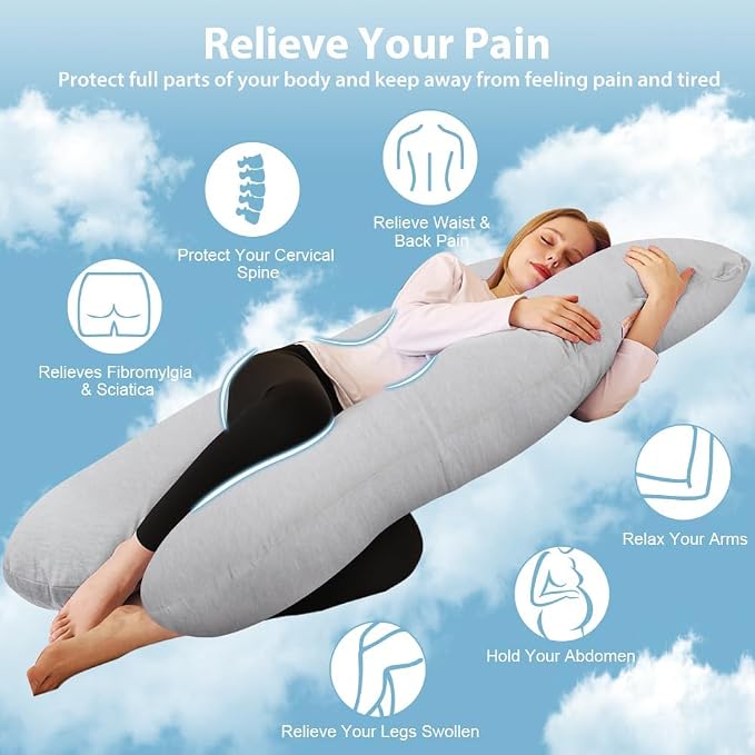 Chilling Home Pregnancy Pillow, 55in Pregnancy Pillows - Image 2