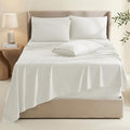 Hearth & Harbor Bed Sheets, Luxury Soft 6 Piece Bed Sheet Set Extra Deep Pocket by HearthHarbor