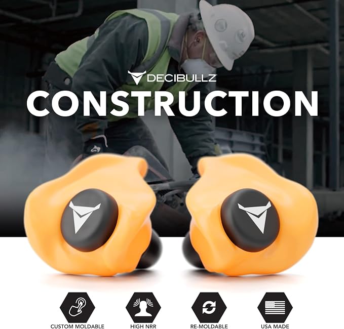 Decibullz - Custom Molded Earplugs, 31dB Highest NRR, Comfortable Hearing - Image 7