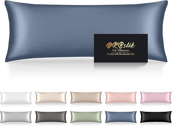 Silk Body Pillow Cases, Mulberry Silk Body Pillow Cover by HOME