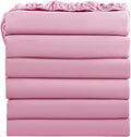 FreshCulture Twin Fitted Sheets, Bulk Pack of 6, Deep Pocket, Soft Microfiber by FreshCulture