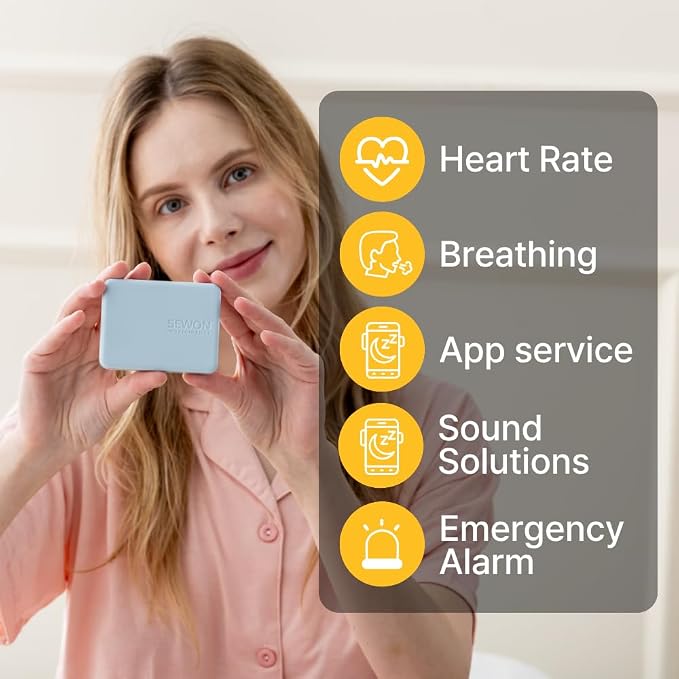 JUST ON Smart Sleep Tracker – Non-Wearable Sleep Monitor - Image 2