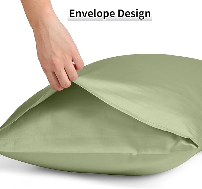 Warmstar Cotton Pillow Cases King Size Set of 2, 600 Thread Count Pillowcases - Image 5