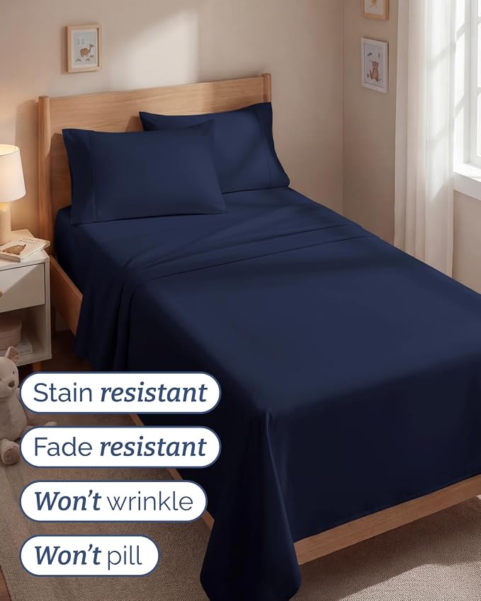 Twin 4 Piece Sheet Set - Image 5