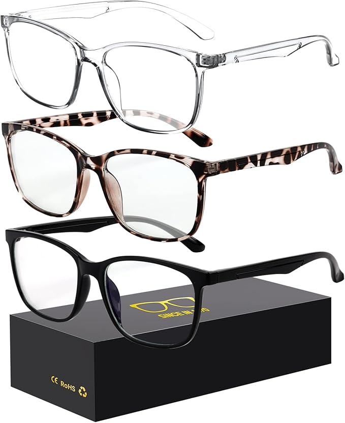 Oilway Blue-Light Blocking Glasses Computer Reading/Gaming/TV/Phones Glasses by Oilway