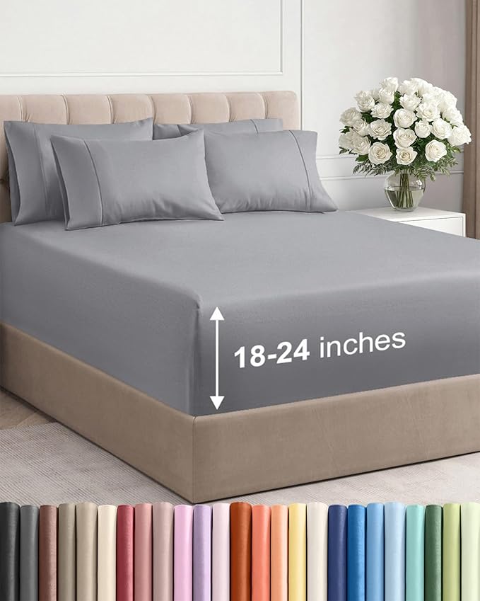 Extra Deep King Sheet Set by CGKUnlimited