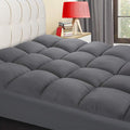 COONP Super Queen Mattress Topper, Extra Thick Pillowtop, Cooling Plush by COONP