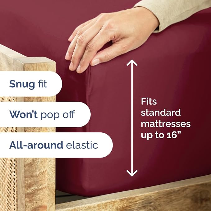 Twin XL Fitted Bed Sheet - Image 3