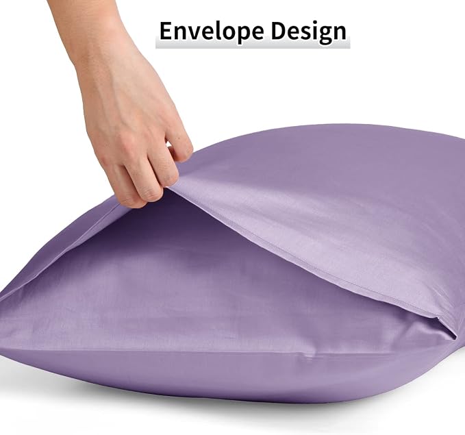 Warmstar Cotton Pillow Cases King Size Set of 2, 600 Thread Count Pillowcases - Image 5